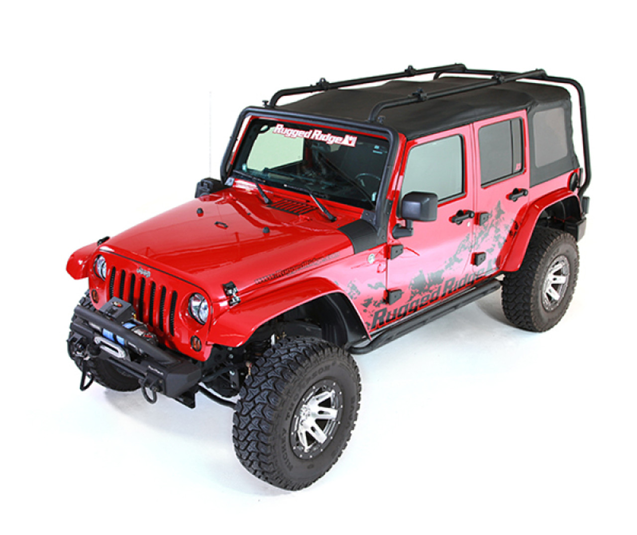 Rugged Ridge Roof Rack 07-18 Jeep 4-Door Jeep Wrangler - 11703.02