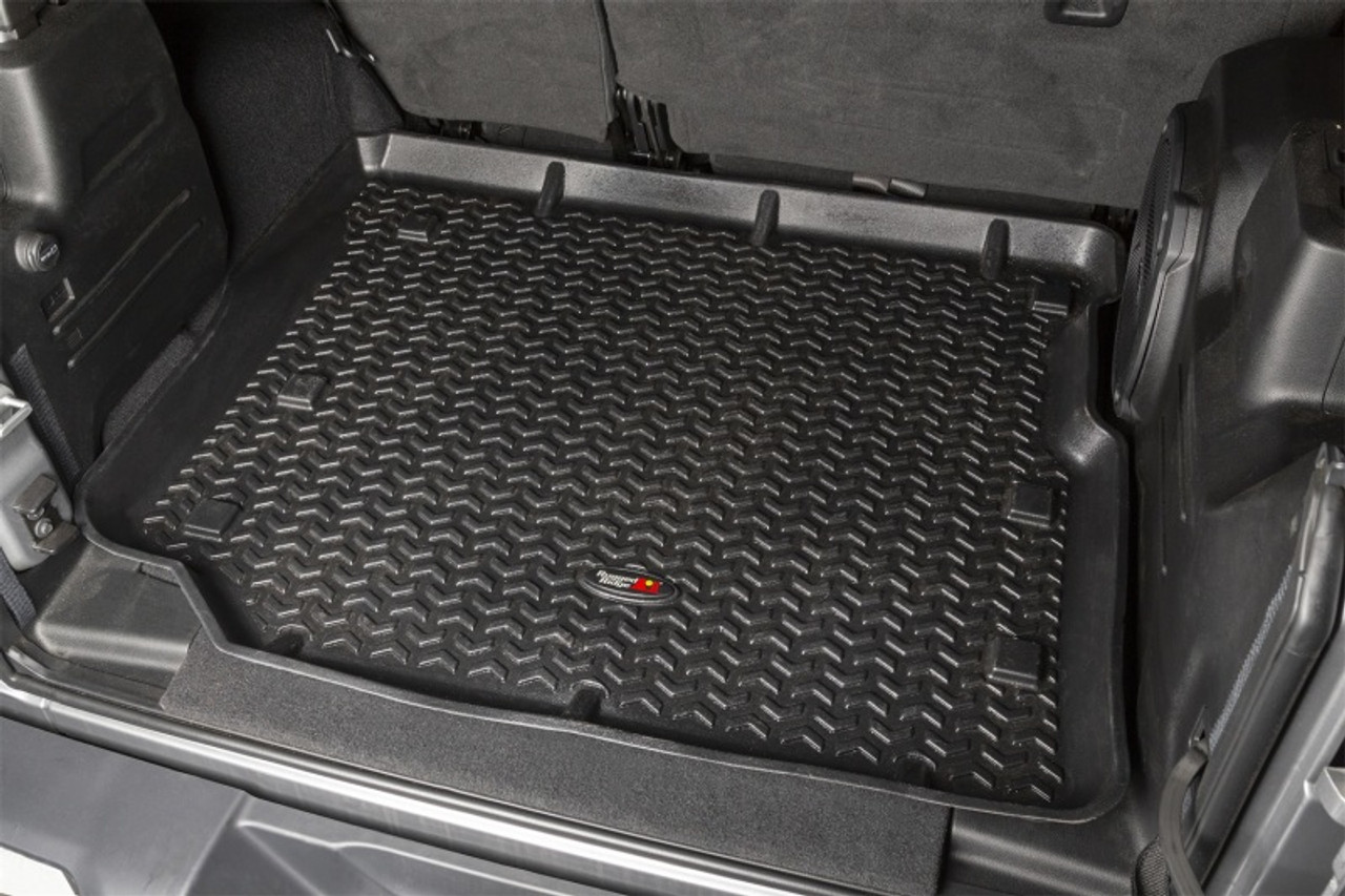 Rugged Ridge Floor Liner Cargo Black 18-21 Jeep Wrangler JL 4 Dr (Excl. 4XE Models) - 12975.49