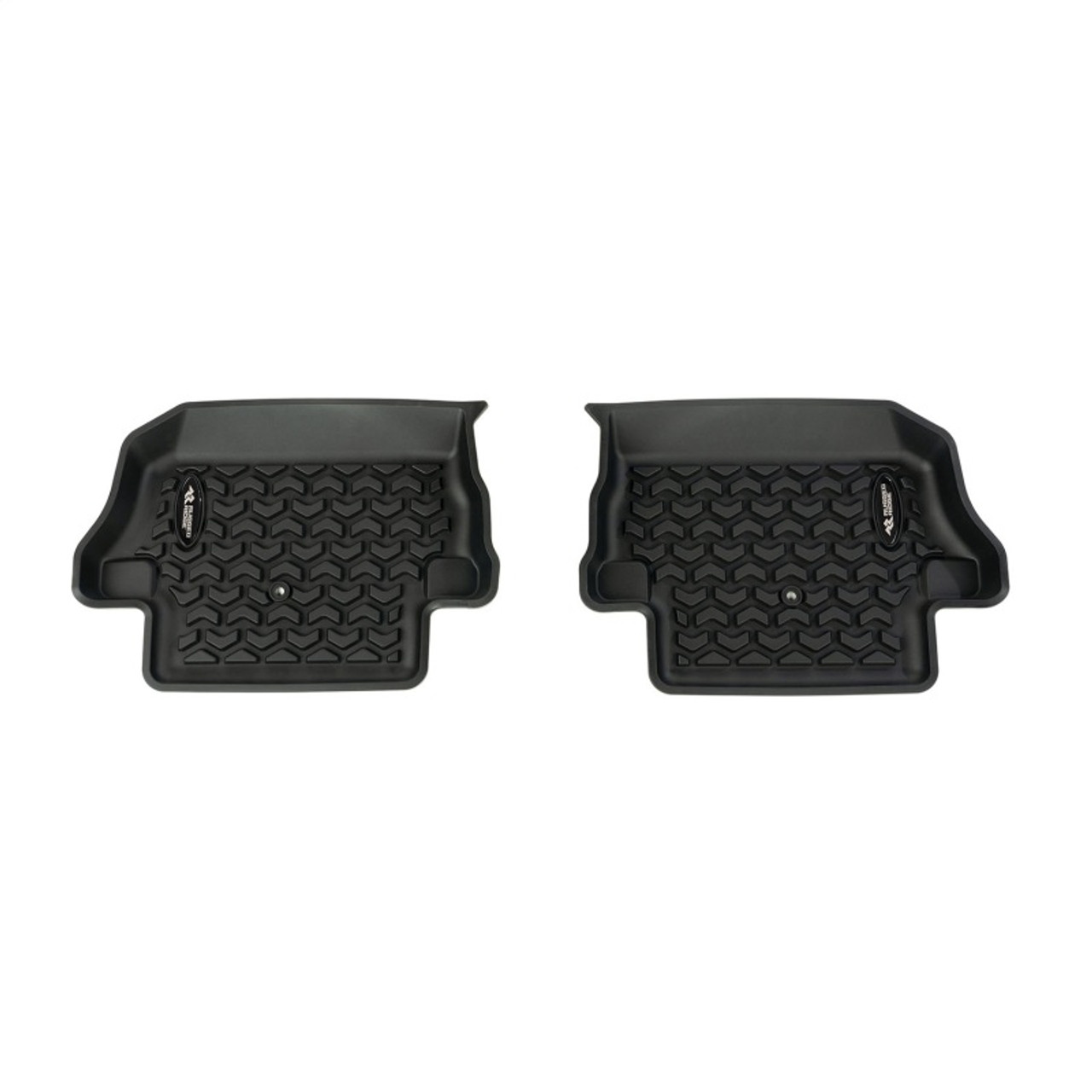 Rugged Ridge Floor Liner Kit Black F/R/Full Cargo 18-20 Jeep Wrangler JL 2Dr - 12988.07