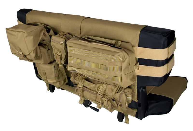 Rugged Ridge Rear Cargo Seat Cover Tan 87-06 Jeep CJ / Jeep Wrangler - 13246.04