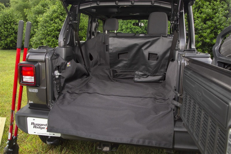 Rugged Ridge C3 Cargo Cover 18-22 Jeep Wrangler JL 4dr (Excl. 4XE Models) - 13260.13