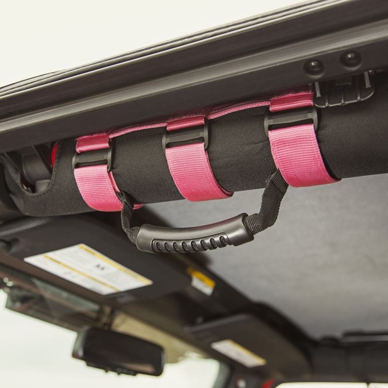 Rugged Ridge Ultimate Grab Handles Pink 55-20 CJ/Jeep Wrangler /JT - 13505.01