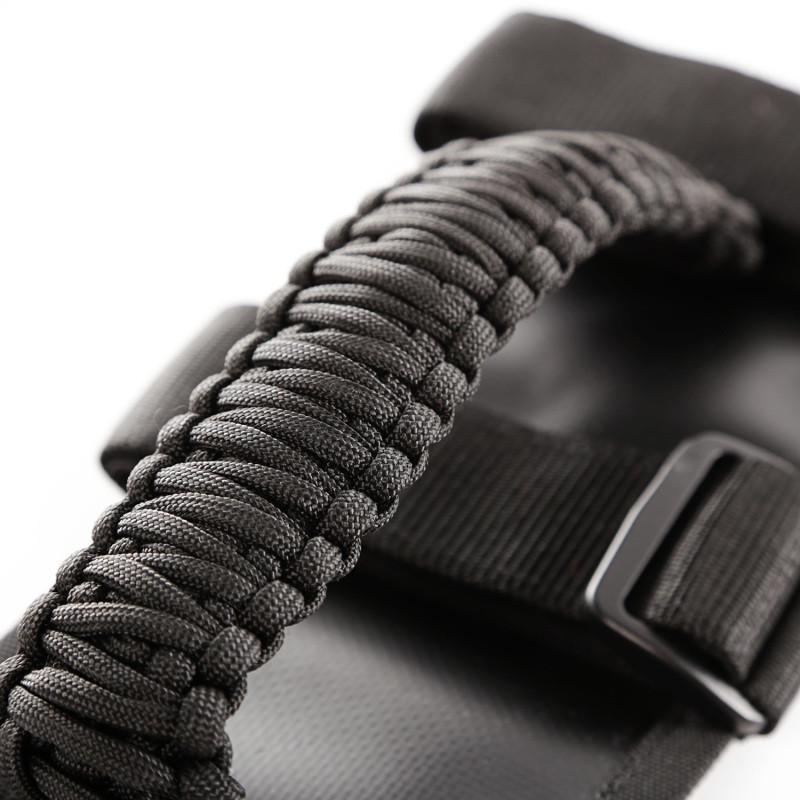 Rugged Ridge Paracord Grab Handles Black/Black Pair - 13505.30