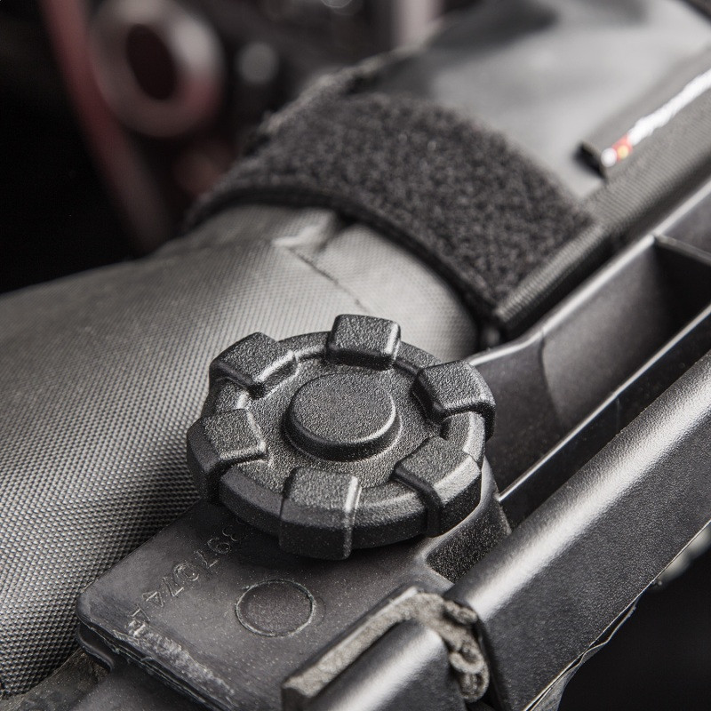 Rugged Ridge Elite Door Surround Knobs 4-Dr 07-18 Jeep Wrangler JKU - 13510.14