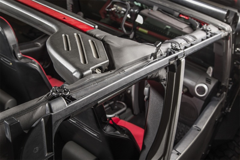 Rugged Ridge Elite Door Surround Knobs 4-Dr 07-18 Jeep Wrangler JKU - 13510.14