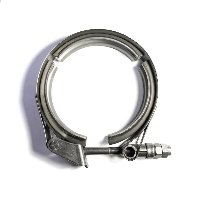 Stainless Bros 3.5in SS304 Quick Release V-Band Clamp Assembly (1 Female/1 Male/1 Quick Release) - 603-08910-2002