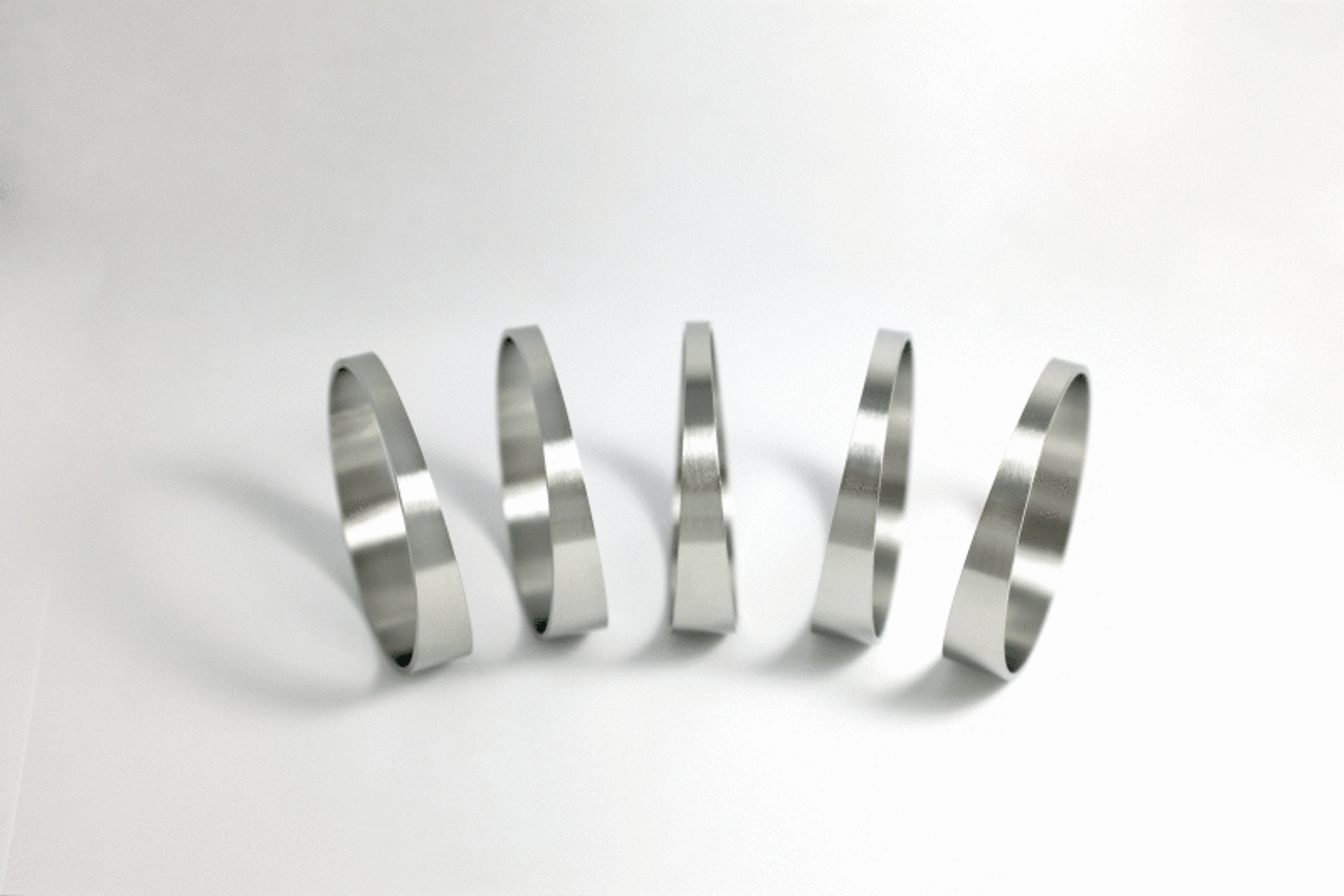Stainless Bros 1-3/8in x 1D/1.38in CLR Tight Radius 16 Gauge Pie Cut - 5pk - 609-03501-0016