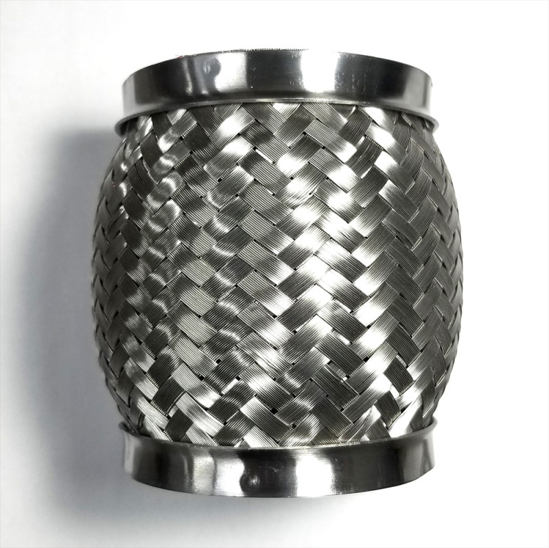 Stainless Bros 4in Overall Length 2.25in Stainless Steel Flex Bellow - 612-05704-1000