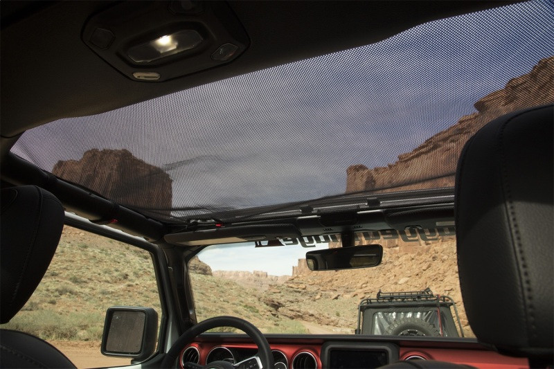 Rugged Ridge Eclipse Sun Shade Black Hard Top 18-20 Jeep Wrangler JLU/JT - 13579.73