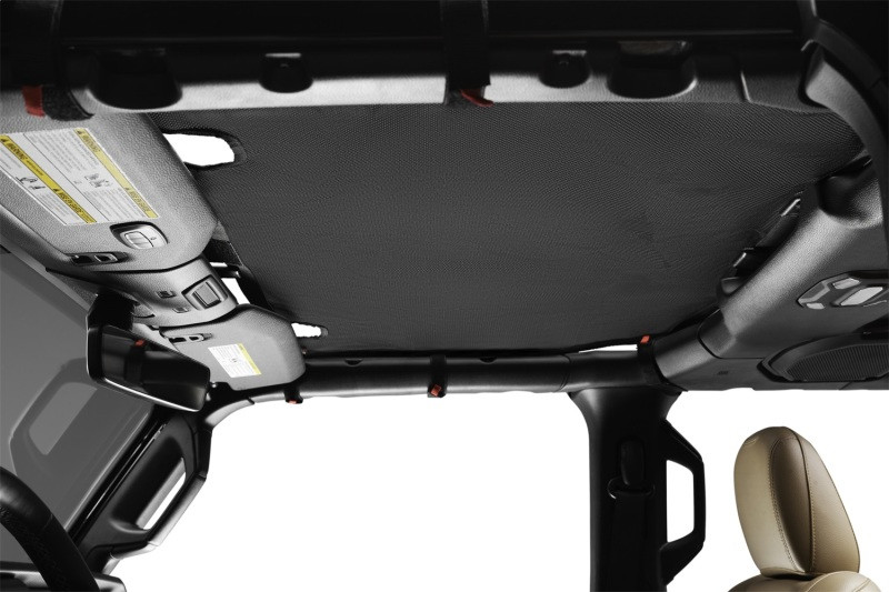 Rugged Ridge 20 Jeep Gladiator JT Eclipse Sun Shade Black Full - Black - 13579.76