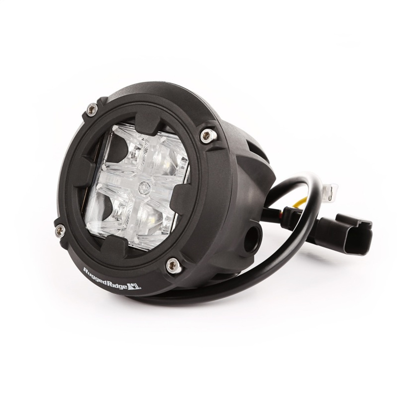 Rugged Ridge Round LED Light 3.5in Combo High/Low Beam - 15209.31