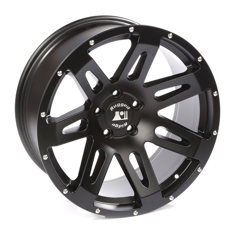 Rugged Ridge XHD Wheel Satin Black 20in x 9 Inch JK/JL/JT - 15306.01