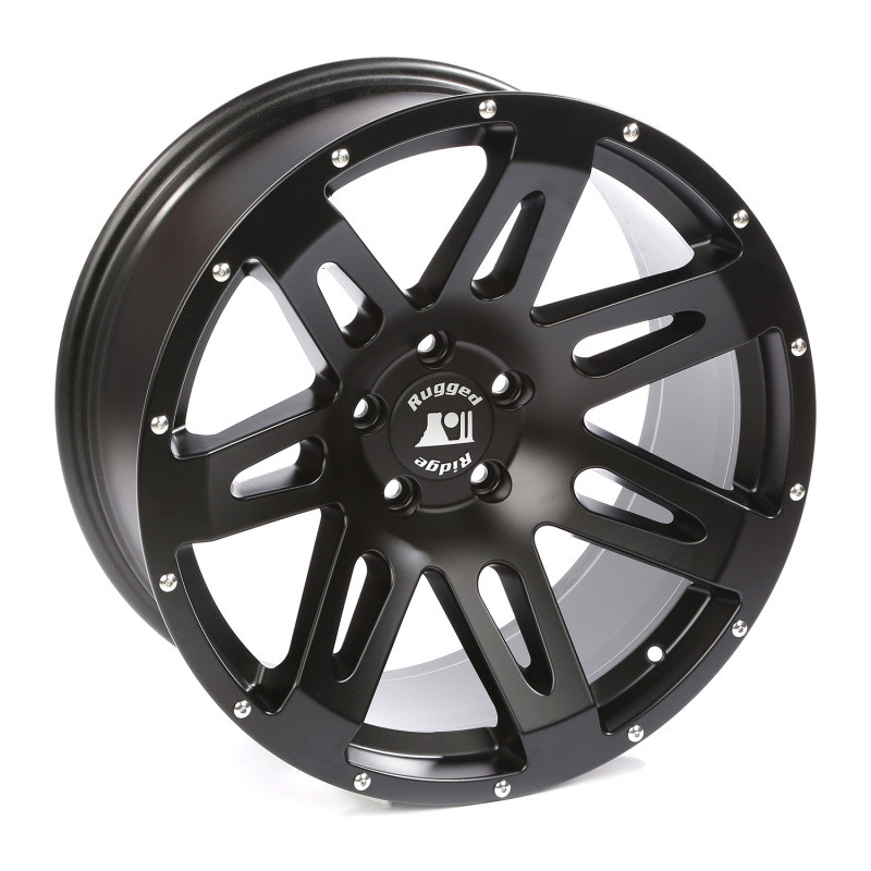 Rugged Ridge XHD Wheel Satin Black 20in x 9 Inch JK/JL/JT - 15306.01