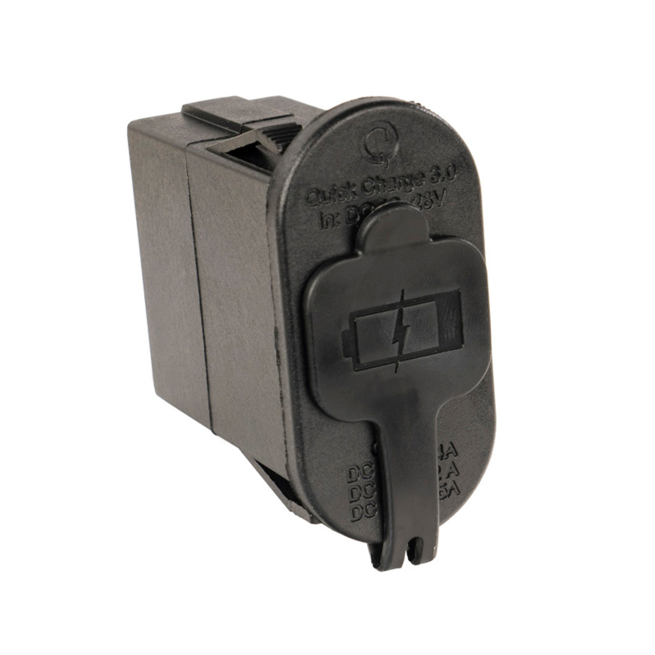 Rugged Ridge Dual USB Port With Qi capabilities 3.0 - 17235.16