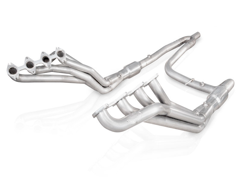 Stainless Works 2004-08 F150 5.4L Headers 1-3/4in Primaries 2-1/2in High-Flow Cats Y-Pipe - 08F150HCATY