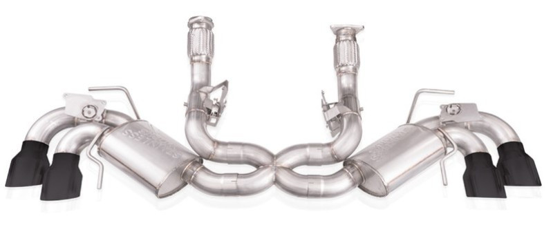 Stainless Works Legend Exhaust System - Polished Tips - C8 Corvette