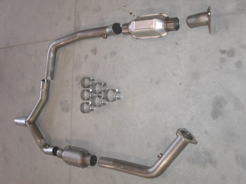 Stainless Works Chevy Camaro / Firebird 2000-02 Exhaust Catted - CA0002DC