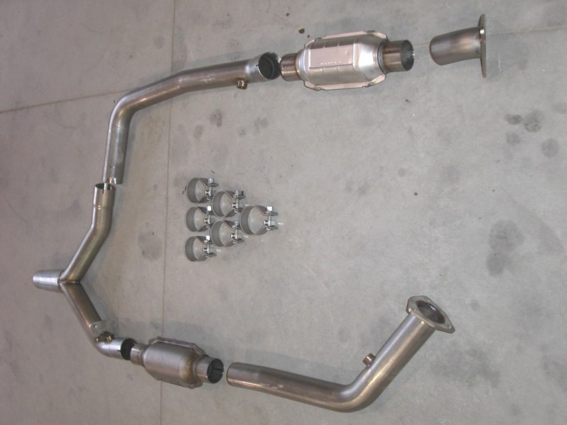 Stainless Works Chevy Camaro / Firebird 2000-02 Exhaust Catted - CA0002DC