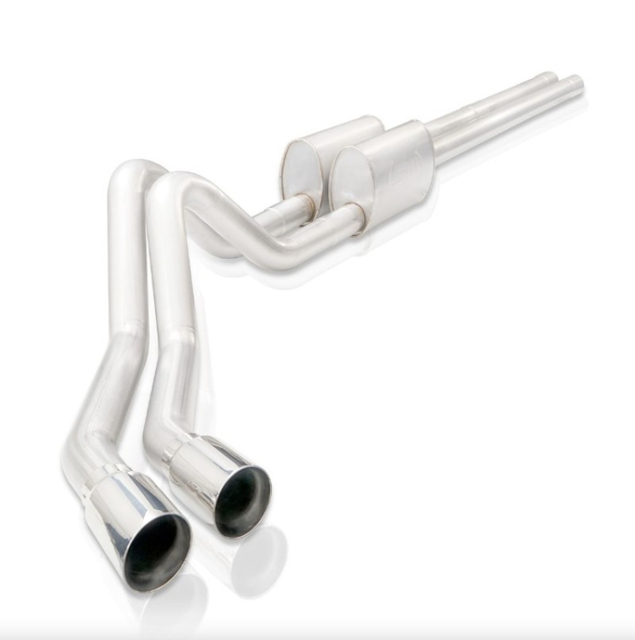 Stainless Works Legend Series Catback Exhaust - Performance Connect - Behind Rear Tire Exit - 19-24 Silverado & Sierra