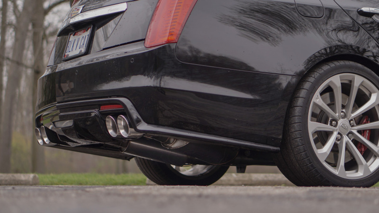 Stainless Works Axleback Exhaust - Performance Connect - 2016-2019 Cadillac CTS-V