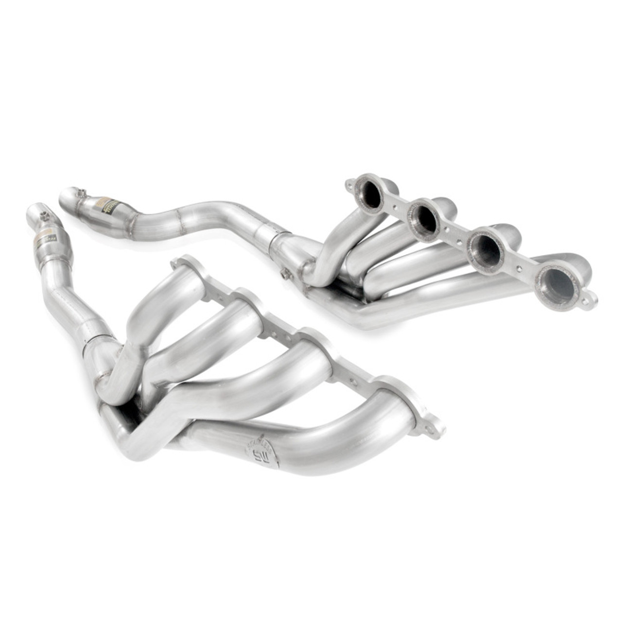 Stainless Works 2" Headers w. High-Flow Cats - Performance Connect - 09-15 CTS-V