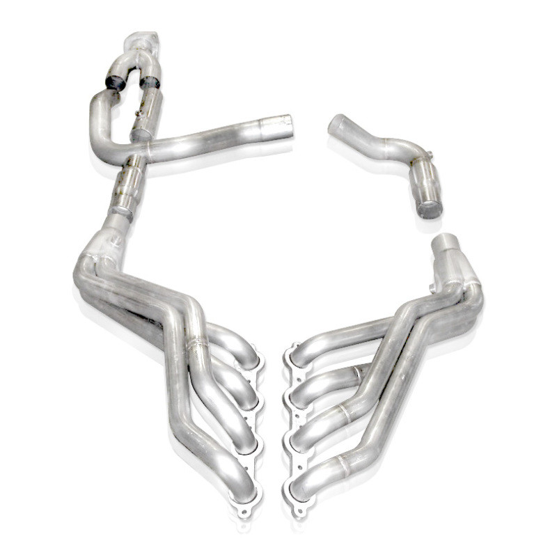 Stainless Works 2007-14 Chevy Tahoe and Yukon LT 1-3/4in Primaries 2-1/2in Y-Pipe High-Flow Cats - CTTHCATY