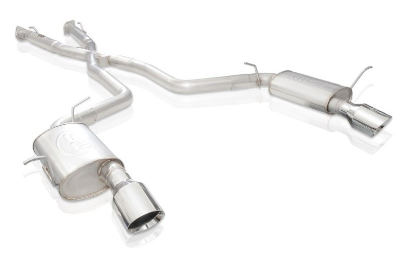 Stainless Works 18-19 Dodge Durango 6.4L Redline Catback Exhaust w/ Polished Tips - DUR18CBR
