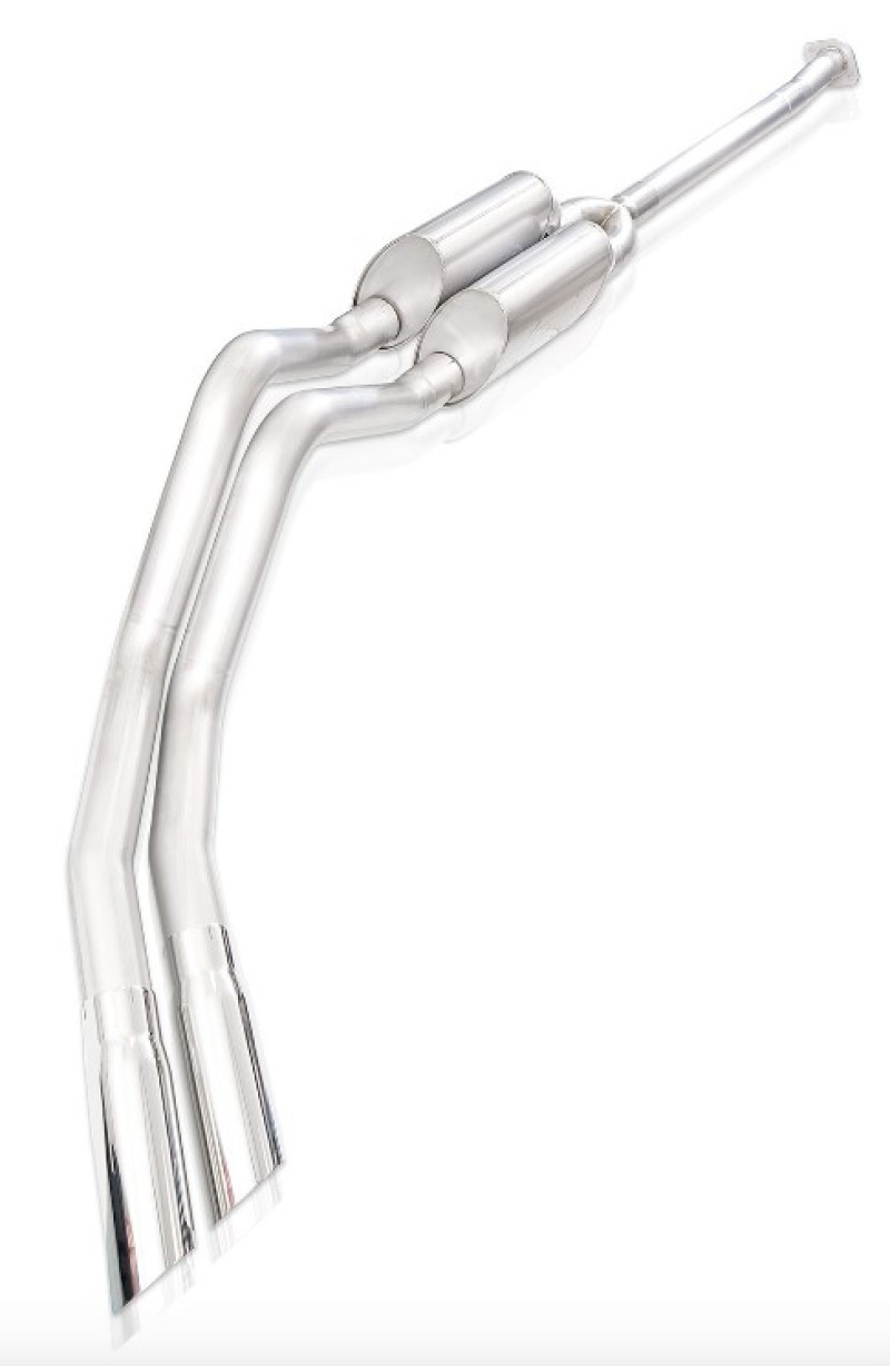 Stainless Works 15-25 Ford F150 5.0L Legend Aftermark Connection Dual 3.5in Side Exit Polished Tips - FT18CBL