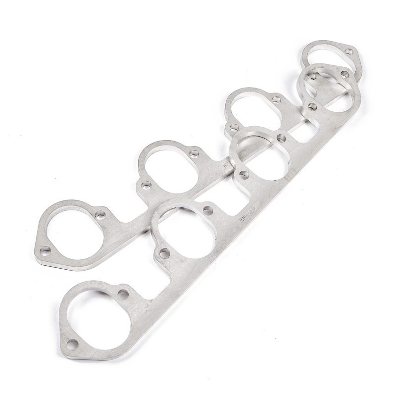 Stainless Works Big Block Ford Flat Tall Oval Port Header 304SS Exhaust Flanges 2-1/4in Primaries - HFBBF1225