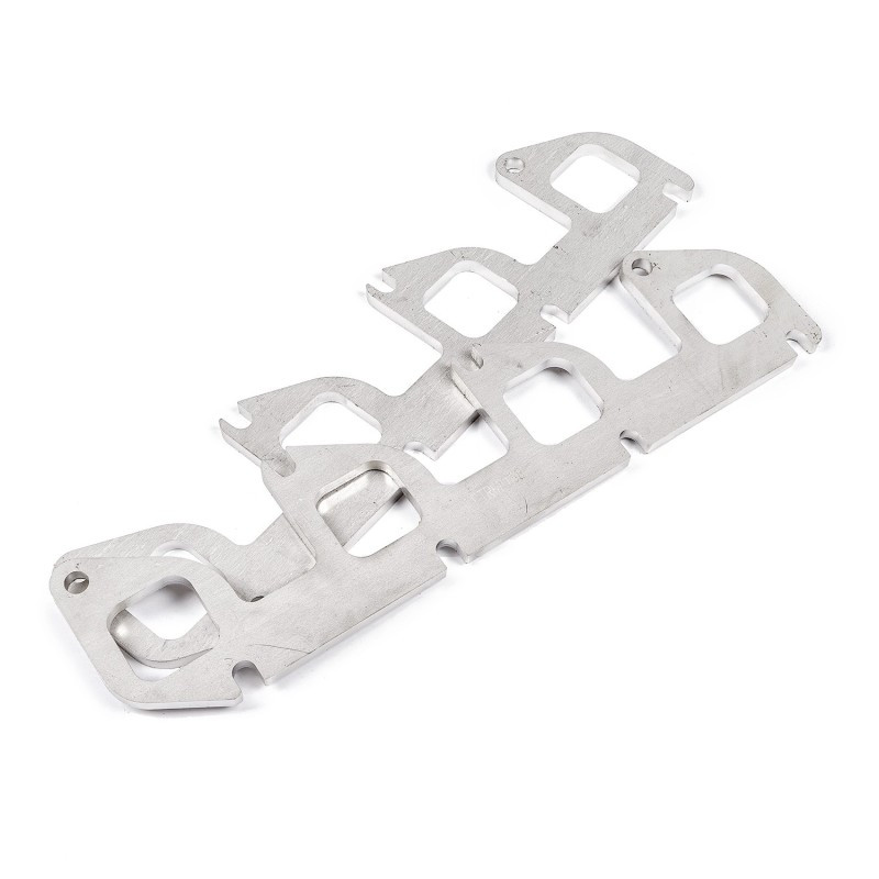 Stainless Works Ford 6.2L Square Port Shaped Header 304SS Exhaust Flanges 1-7/8in Primaries - HFFTR6.2188