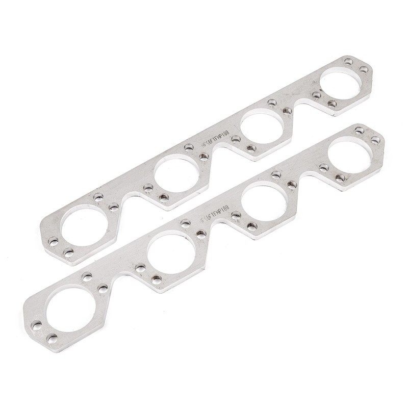 Stainless Works Small Block Ford Trick Flow High Port Header 304SS Exhaust Flanges 1-7/8in Primaries - HFSBFTFHP188