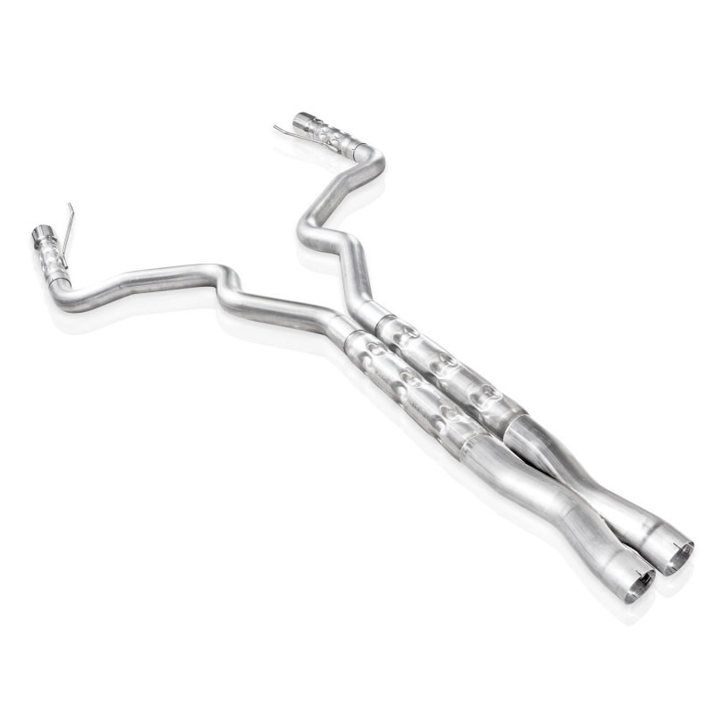 Stainless Works Retro Series Catback Exhaust / Performance Connect / X-Pipe / 2.5" Mufflers  - 15-17 Mustang GT