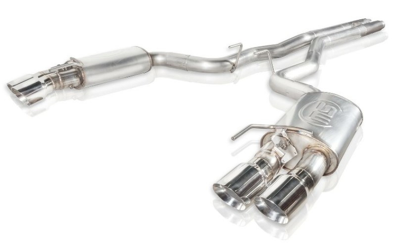 Stainless Works Legend Series Catback / Factory Connect / H-Pipe / No Active Exhaust - 18-23 Mustang GT