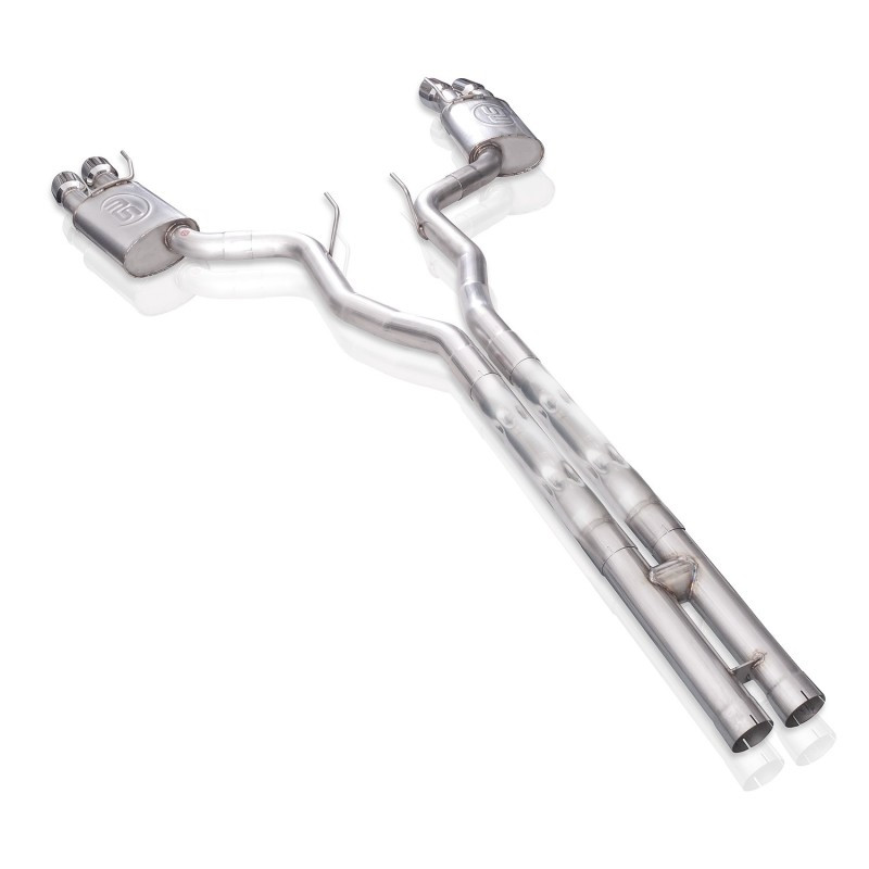 Stainless Works Legend Series Catback / Performance Connect / H-Pipe / No Active Exhaust - 18-23 Mustang GT