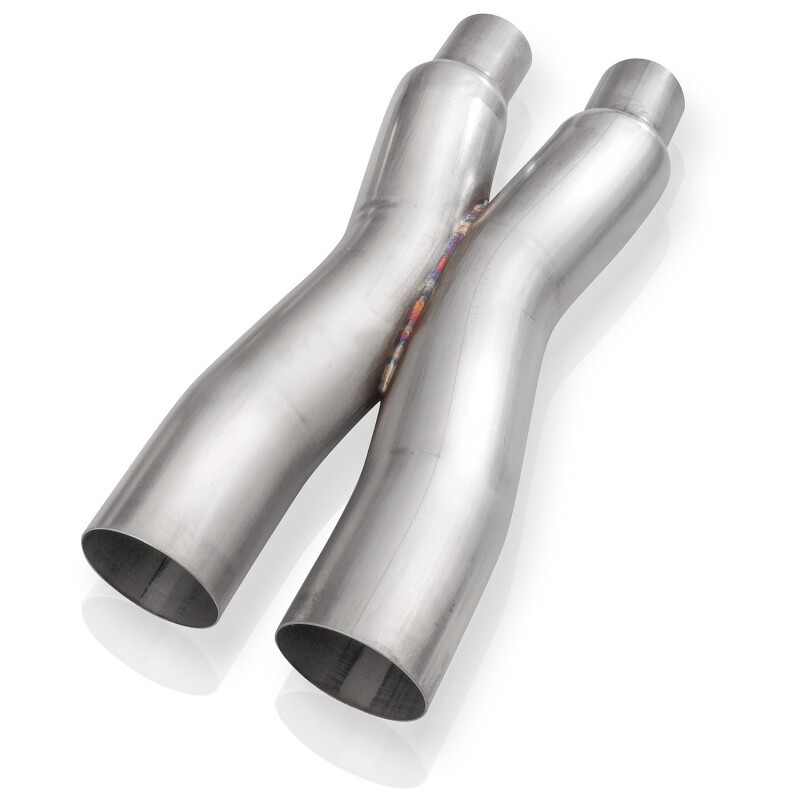 Stainless Works Legend Series Catback / Factory Connect / X-Pipe / No Active Exhaust - 18-23 Mustang GT Photo - Close Up