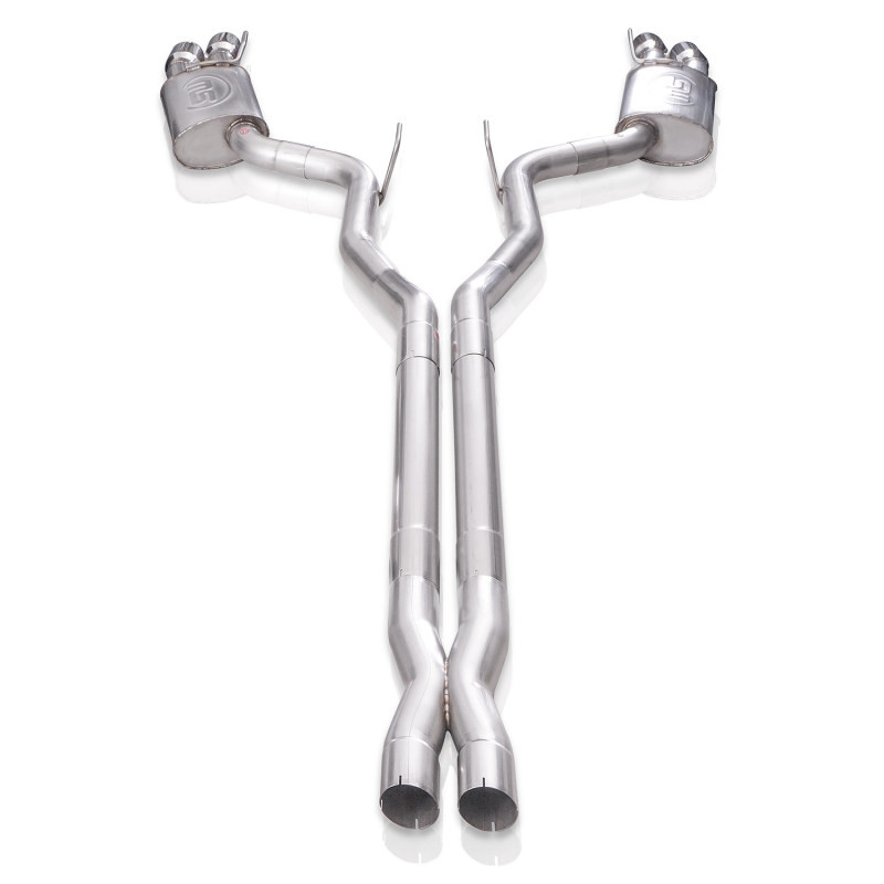 Stainless Works Redline Series Catback / Performance Connect / X-Pipe / No Active Exhaust - 18-23 Mustang GT
