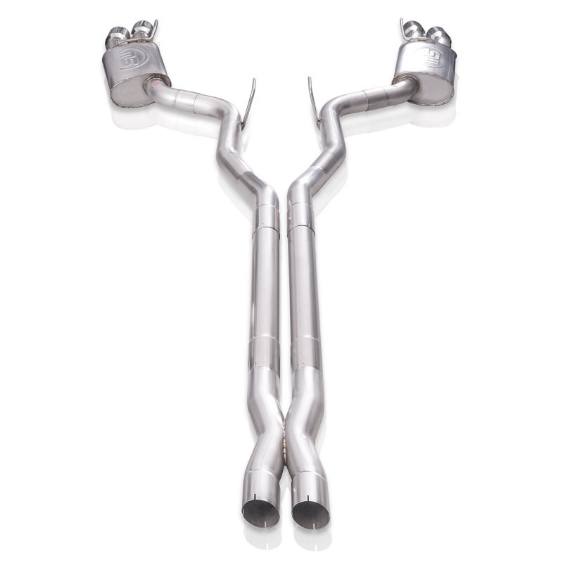 Stainless Works Redline Series Catback / Performance Connect / X-Pipe / No Active Exhaust - 18-23 Mustang GT