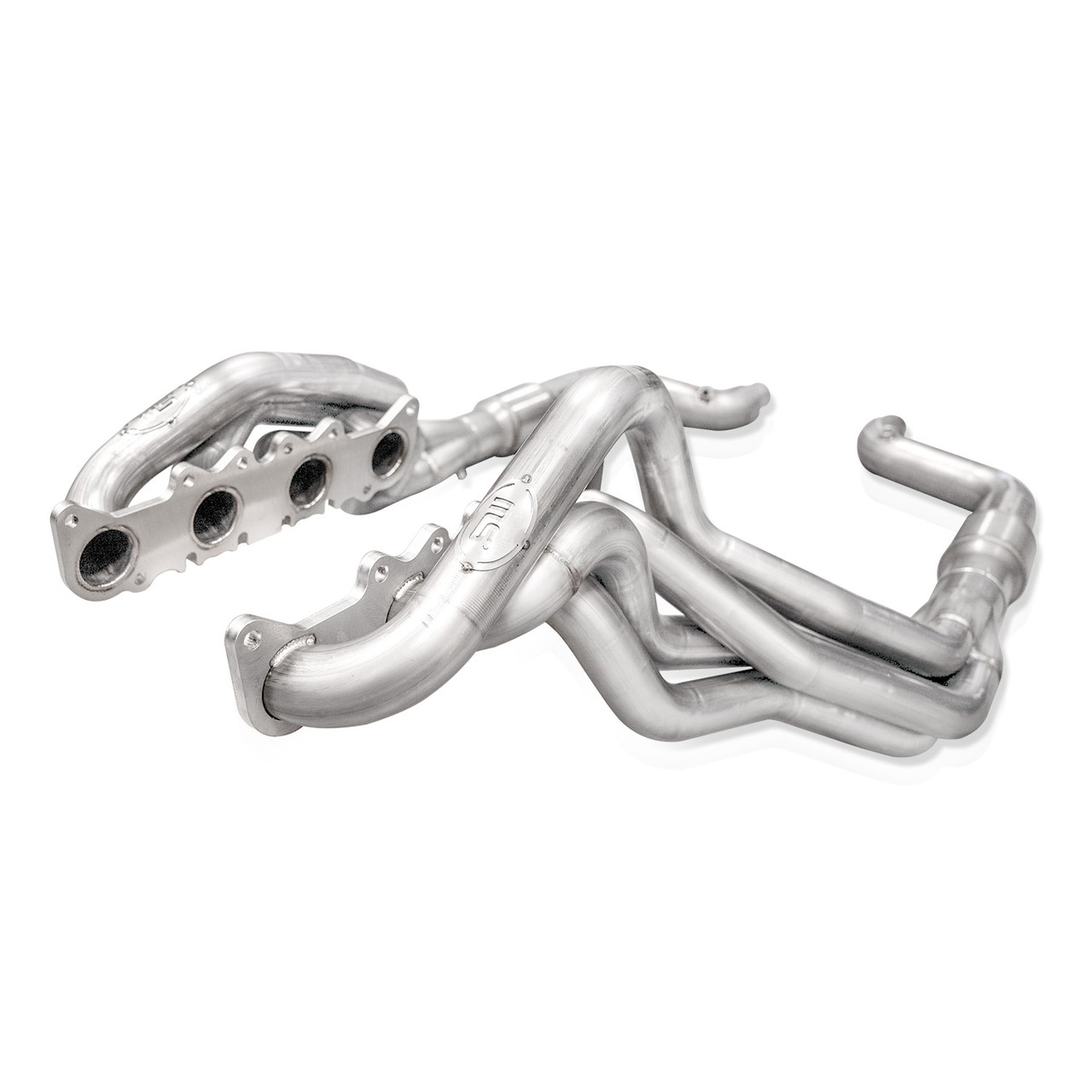 Stainless Works 1 7/8" Long Tube Headers w. High Flow Cats / Aftermarket Connect - S550 / S650 Mustang (SSWM24H3CATLG) Stainless Works 1 7/8" Long Tube Headers w. High Flow Cats / Aftermarket Connect - S550 / S650 Mustang (SSWM24H3CATLG)