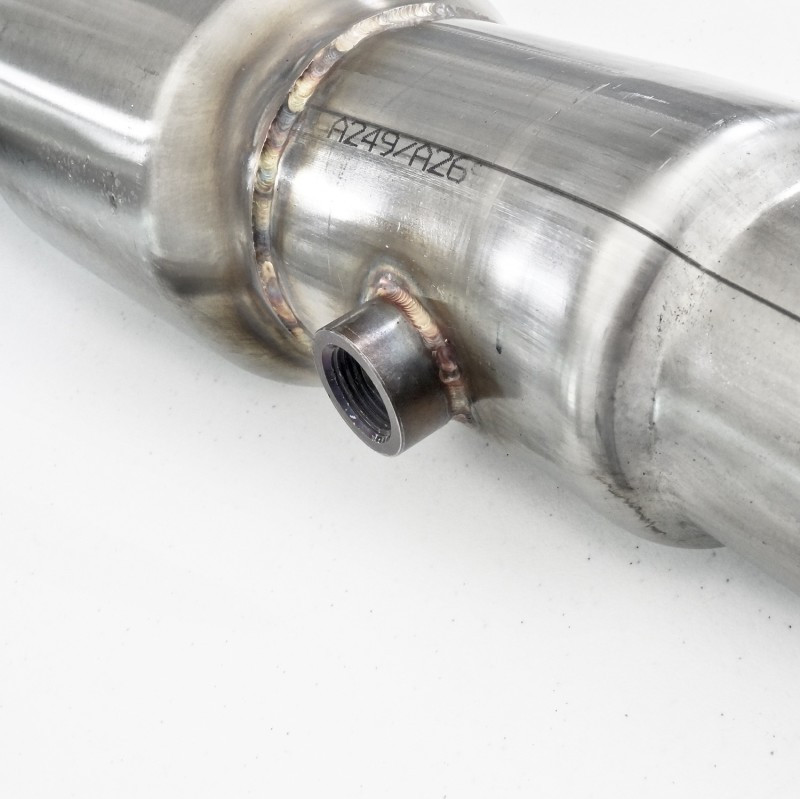 Stainless Works 2008-09 Pontiac G8 GT Headers 2in Primaries 3in Leads Performance Connect w/HF Cats - PG8HCAT