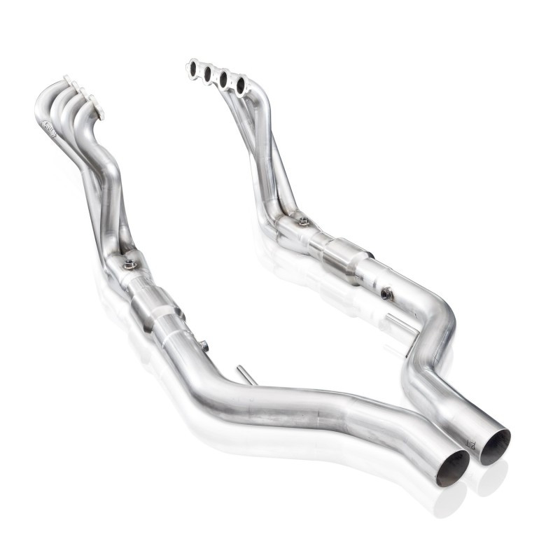 Stainless Works 2008-09 Pontiac G8 GT Headers 2in Primaries 3in Leads Performance Connect w/HF Cats - PG8HCAT