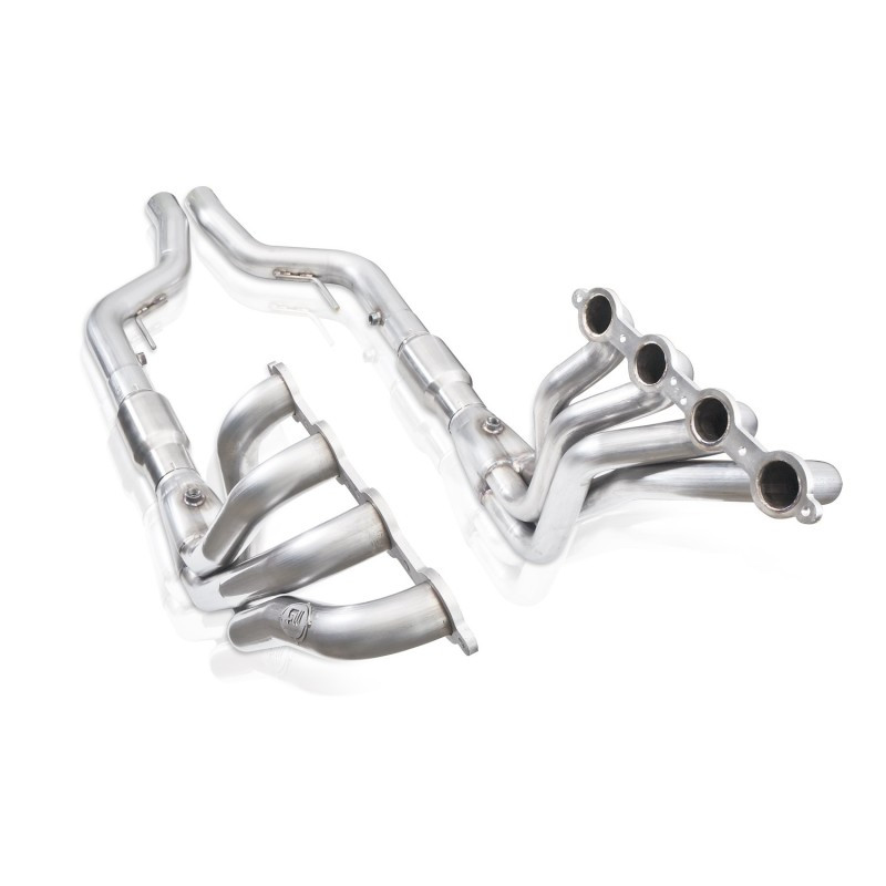 Stainless Works 2008-09 Pontiac G8 GT Headers 2in Primaries 3in Leads Performance Connect w/HF Cats - PG8HCAT