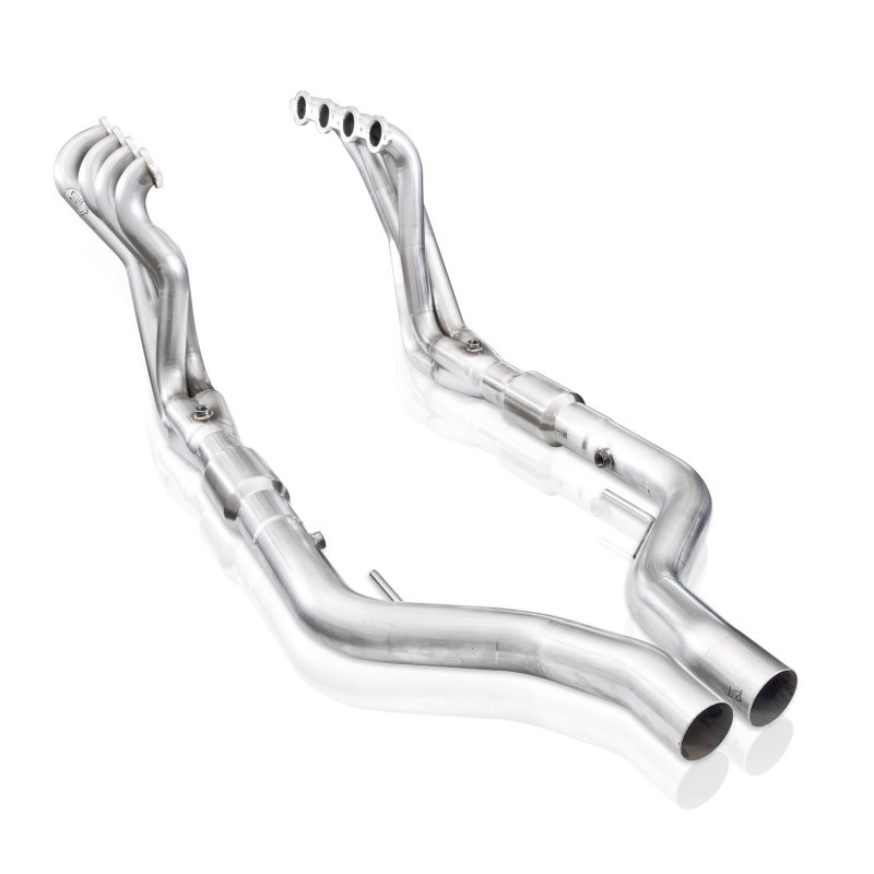 Stainless Works 2008-09 Pontiac G8 GT Headers 2in Primaries 3in Leads Performance Connect w/HF Cats - PG8HCAT