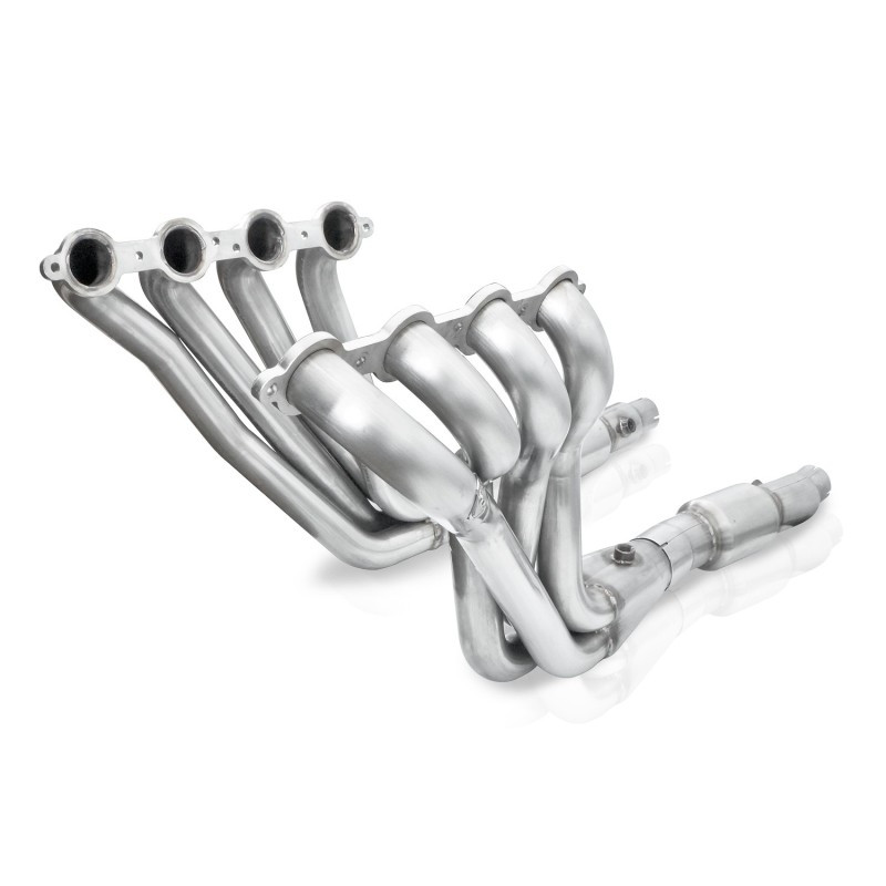 Stainless Works 2008-09 Pontiac G8 GT Headers 1-7/8in Primaries 2-1/2in Lead Factory Connect w/ Cats - PG8HCATSTFC