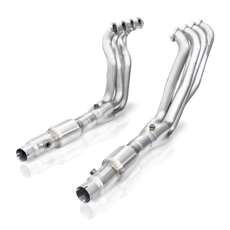 Stainless Works 2008-09 Pontiac G8 GT Headers 1-7/8in Primaries 2-1/2in Lead Factory Connect w/ Cats - PG8HCATSTFC