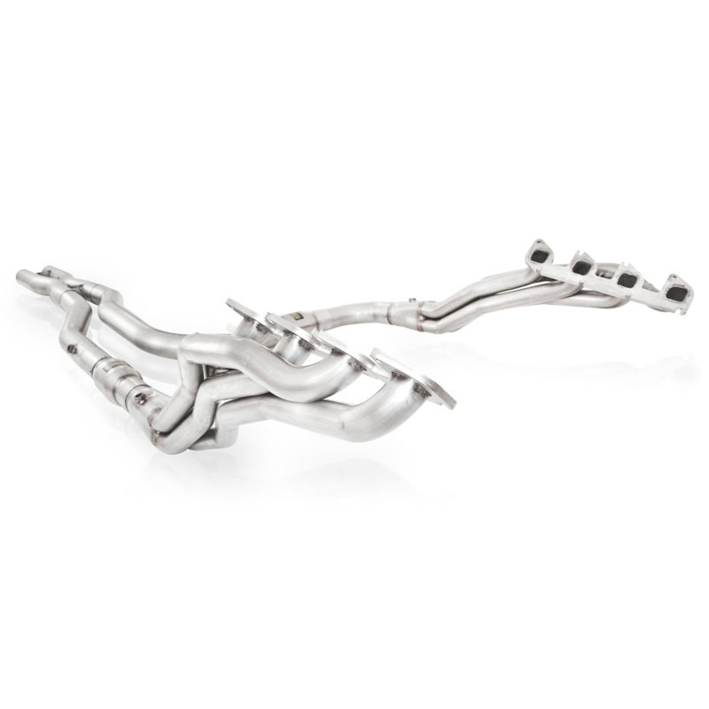 Stainless Power 2010-14 F-150 Raptor 6.2L Headers 1-7/8in Primaries 3in High-Flow Cats X-Pipe - SFTR10HCAT