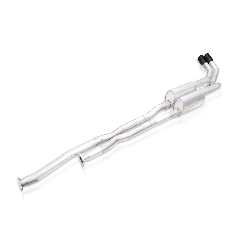 Stainless Works 2014+ Toyota Tundra 5.7L Legend Series Cat-Back Exhaust w/Black Tips - TOYT14CBL-B