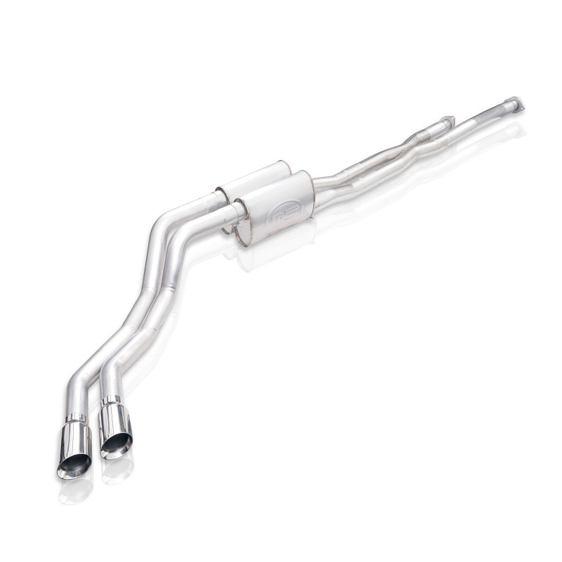 Stainless Works 2014+ Toyota Tundra 5.7L Redline Series Cat-Back Exhaust w/Polished Tips - TOYT14CBR
