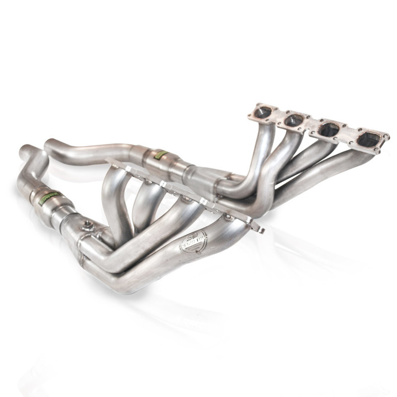 Stainless Works 1990-95 Corvette ZR1 Headers 2in Primaries 3in Collectors High-Flow Cats - ZR1CORVCAT
