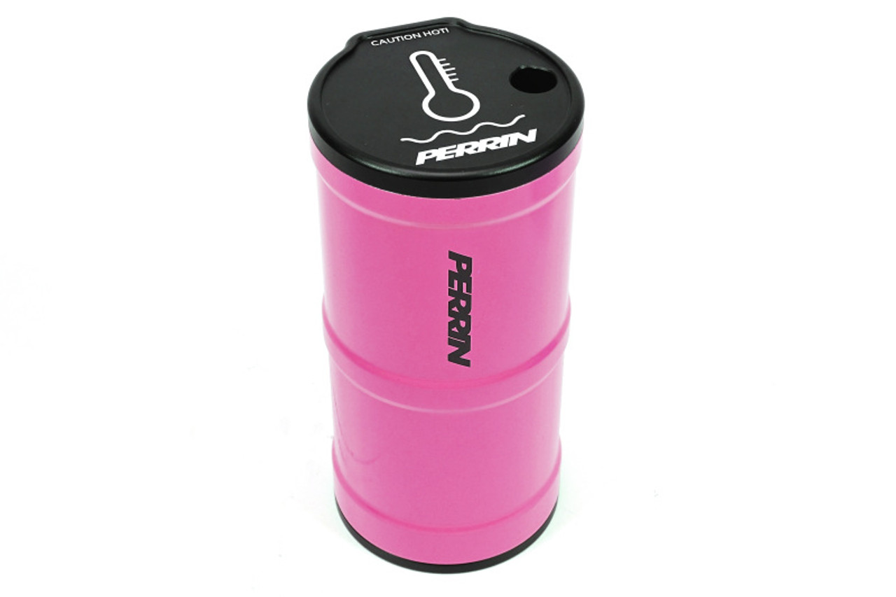 Perrin 13-25 Subaru BRZ / 04-21 Subaru STI / 02-25 Subaru WRX Coolant Overflow Tank - Hyper Pink - ASM-ENG-505HP User 1
