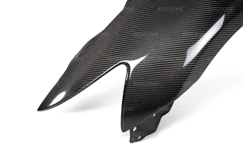 Seibon 14-15 Lexus IS250/350 10mm Wider Carbon Fiber Fenders - FF14LXIS-W